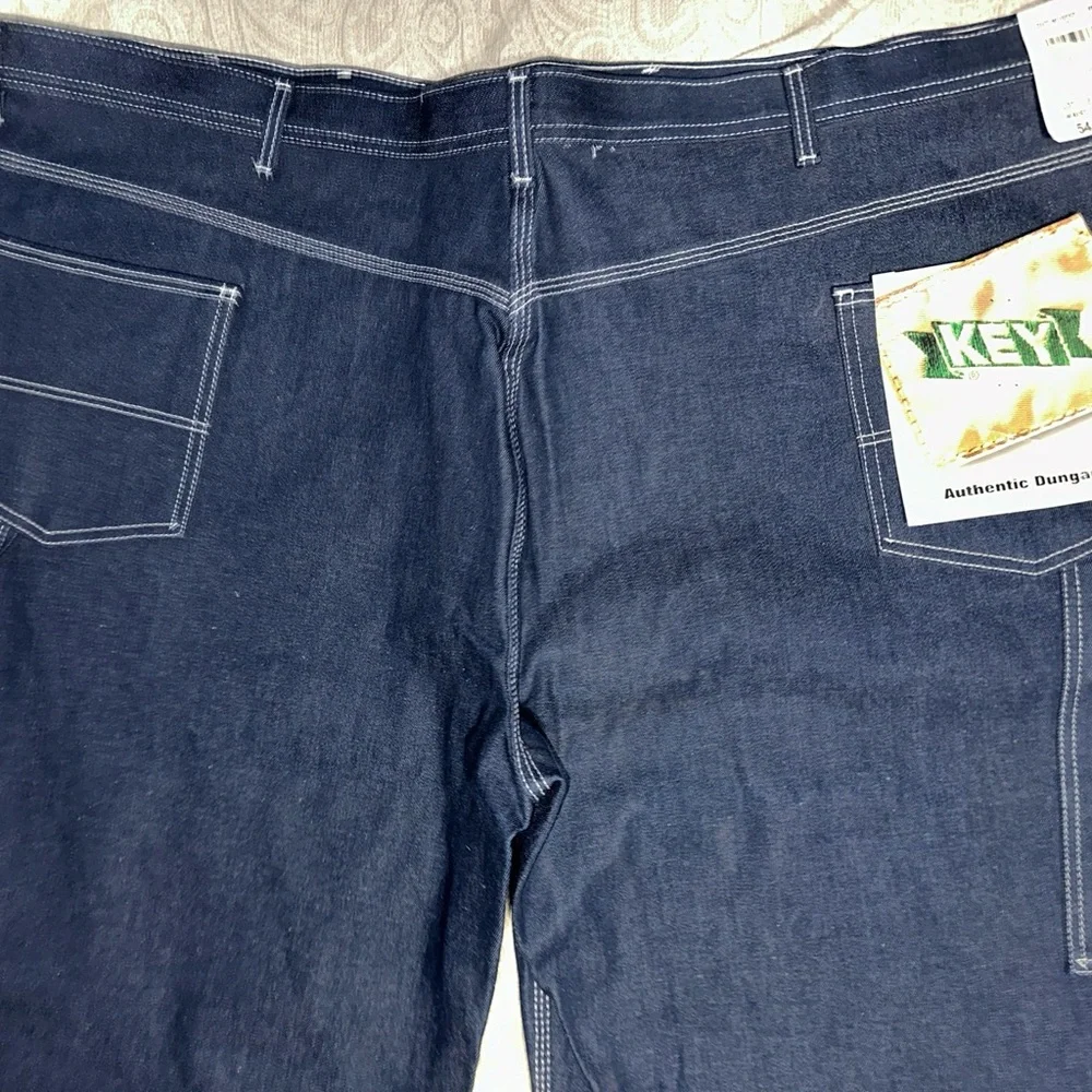 Key Authentic Dungaree Jeans 54x32 Big‎ And Tall NWT - Picture 6 of 8